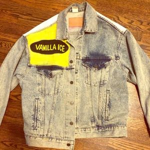 80’s custom Vanilla Ice Jean jacket